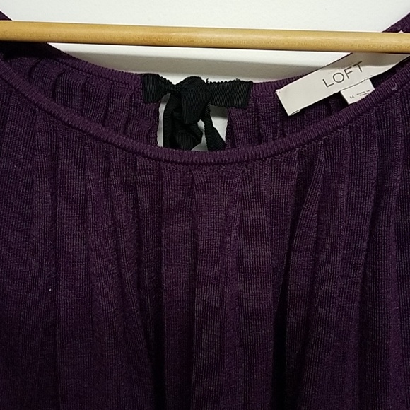 Purple 3/4 sleeve Sweater - Picture 2 of 3